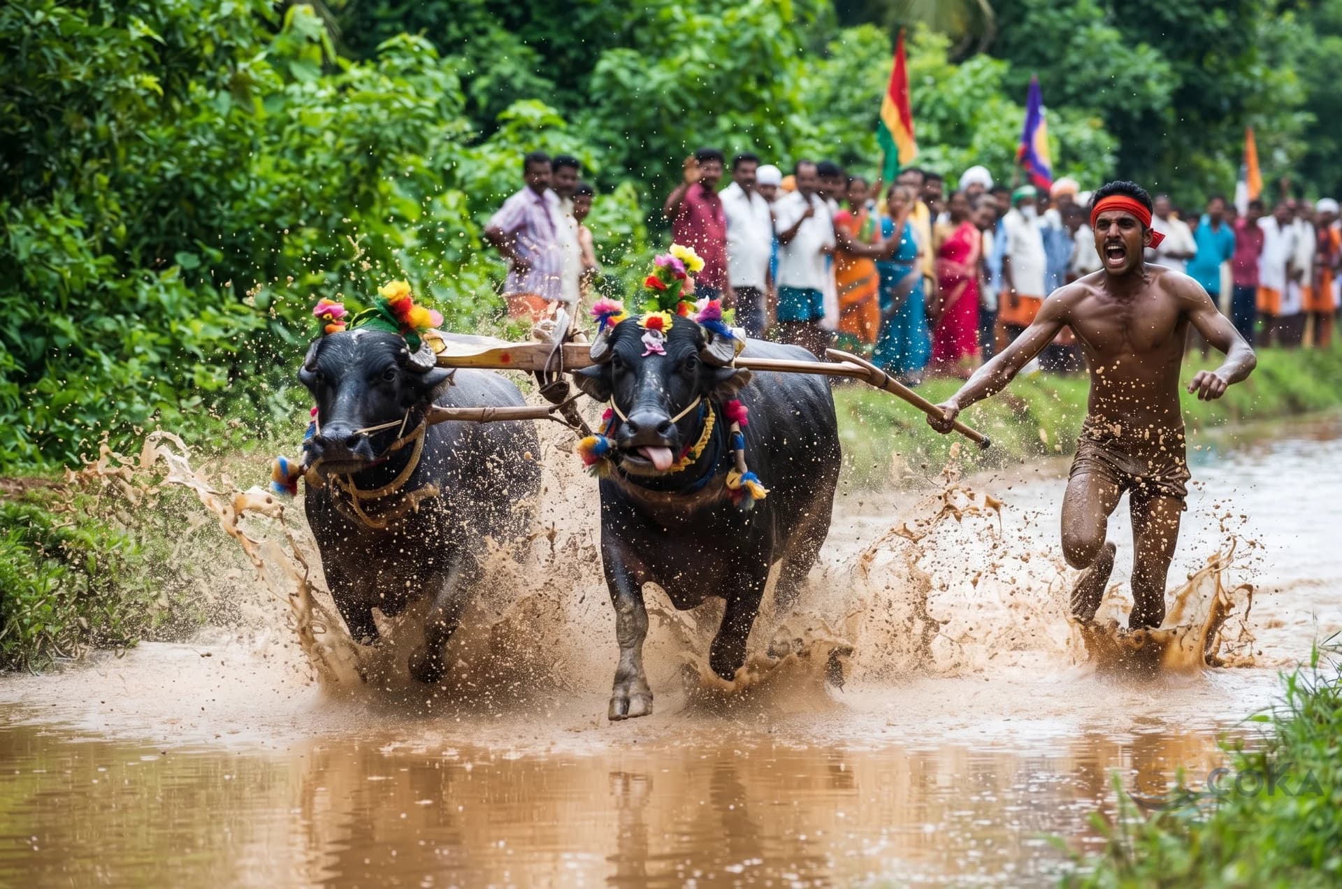 Kambala: The Traditional Buffalo Race of Tulu Nadu