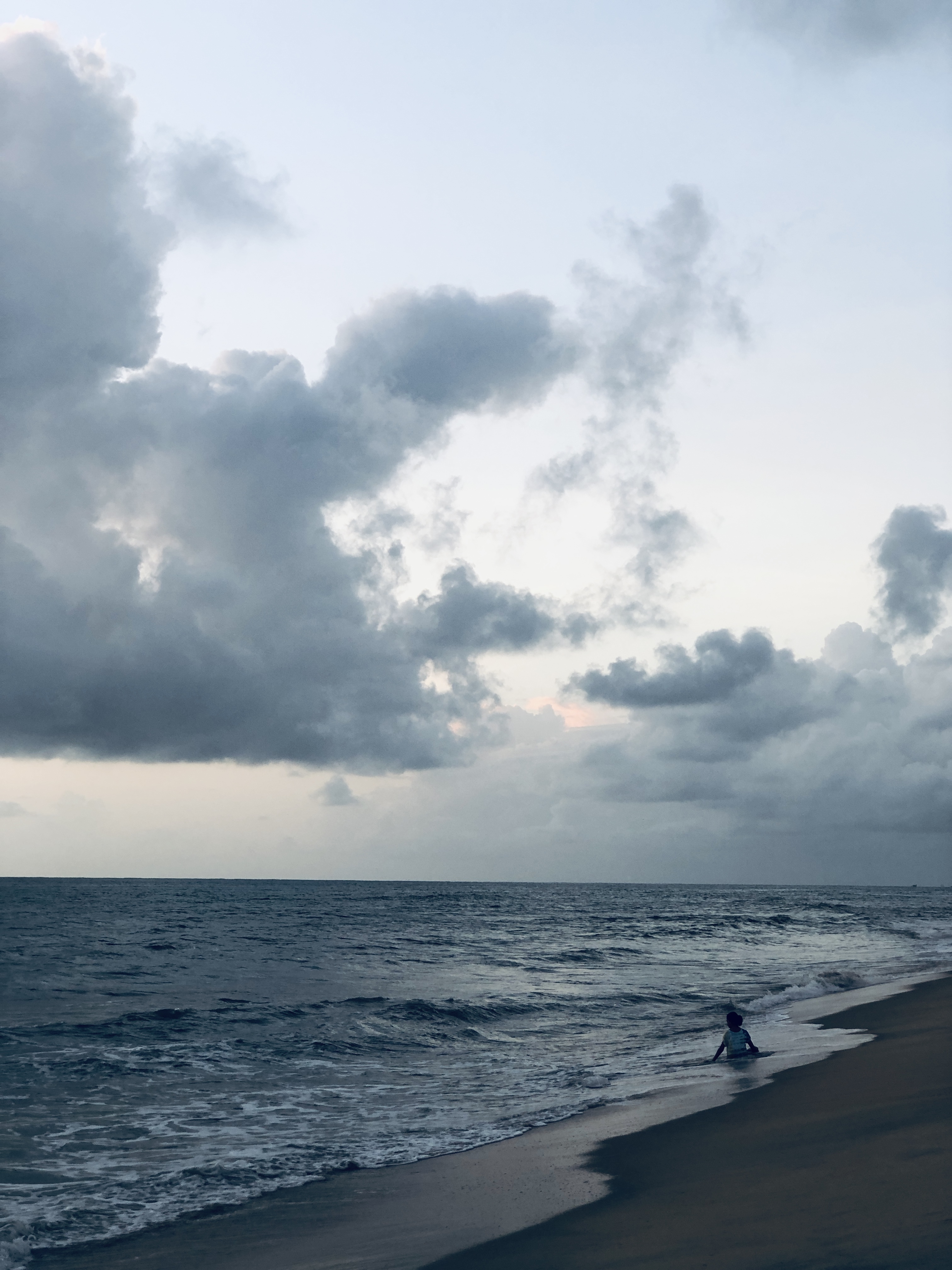 Malpe beach shore